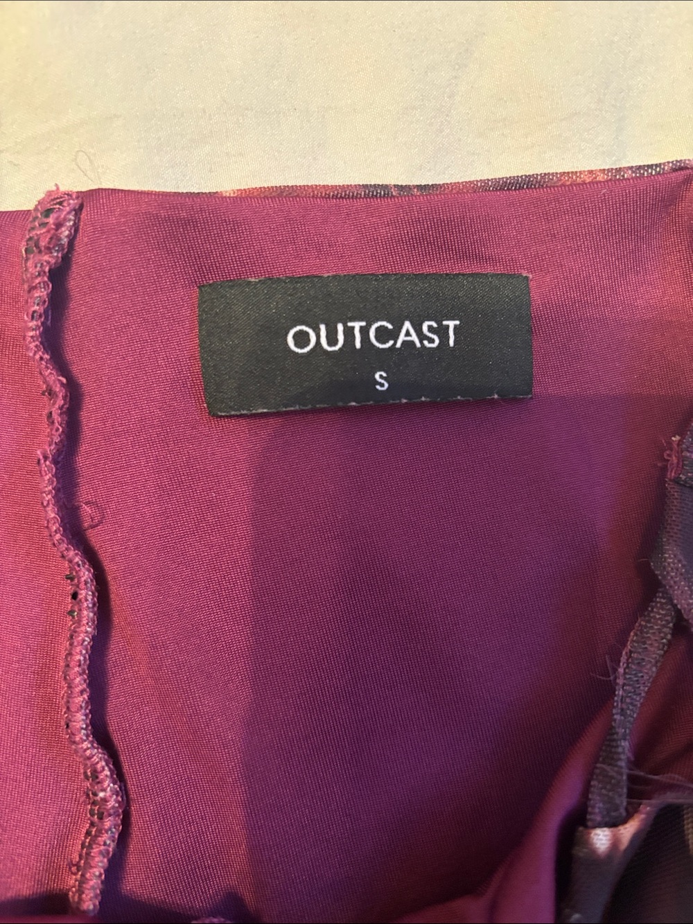 Outcast Pattern Flare Pants - Picture 2 of 3